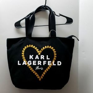 NWT Karl Lagerfeld Canvas Bag